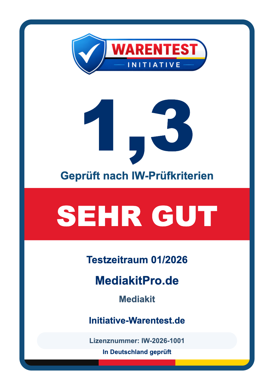 Example IW trust seal for a reviewed product